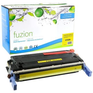 fuzion C9722AY HP C9722A (641A) Remanufactured Toner - Yellow