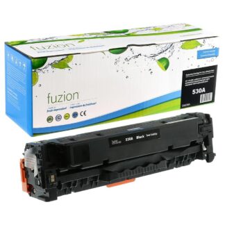 fuzion CC530ABK HP CC530A (304A) Remanufactured Toner - Black