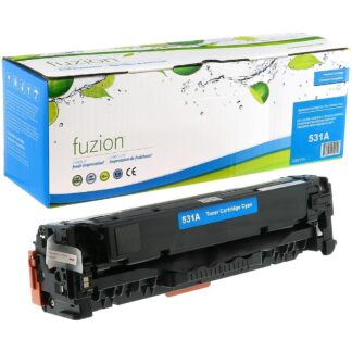 fuzion CC531AC HP CC531A (304A) Remanufactured Toner - Cyan