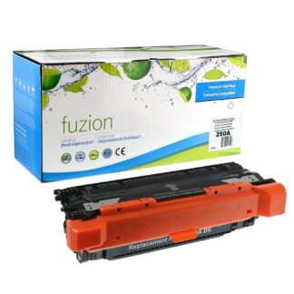 fuzion CE250ABK HP CE250A (504A) Remanufactured Toner - Black