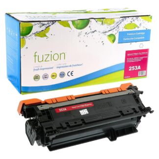 fuzion CE253AM HP CE253A (504A) Remanufactured Toner - Magenta