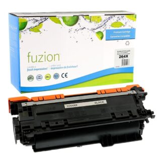 fuzion CE264XBK HP CE264X (646X) Compatible Toner - Black