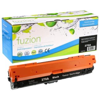 fuzion CE270ABK HP CE270A (650A) Remanufactured Toner - Black