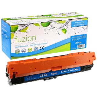 fuzion CE271AC HP CE271A (650A) Remanufactured Toner - Cyan
