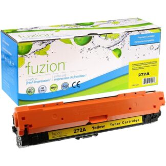 fuzion CE272AY HP CE272A (650A) Remanufactured Toner - Yellow