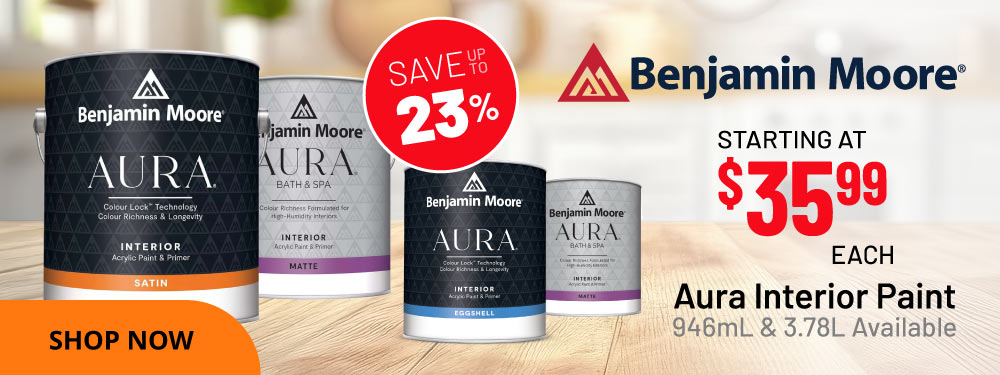Ben Moore Aura Interior Sale