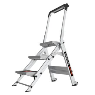 Little Giant Ladder 10310BA-303 Safety Step 2' 2" Aluminum Step Stool