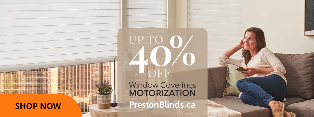40% Off Motorization