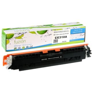 fuzion CE310ABK HP CE310A (126A) Compatible Toner - Black