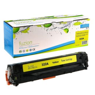 fuzion CE322AY HP CE322A (128A) Compatible Toner - Yellow