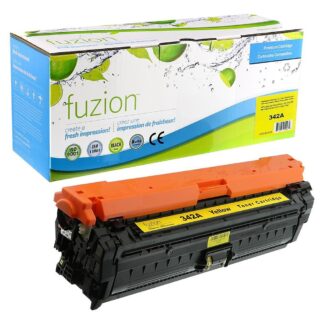 fuzion CE342AY HP CE342A (651A) Remanufactured Toner - Yellow