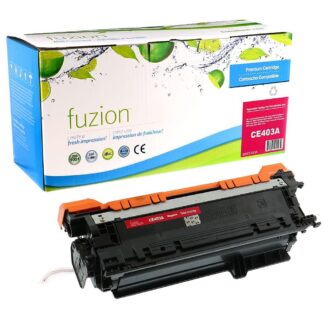 fuzion CE403AM HP CE403A (507A) Remanufactured Toner - Magenta