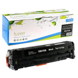 fuzion CE410ABK HP CE410A (305A) Remanufactured Toner - Black