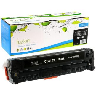 fuzion CE410XBK HP CE410X (305X) Remanufactured Toner - Black