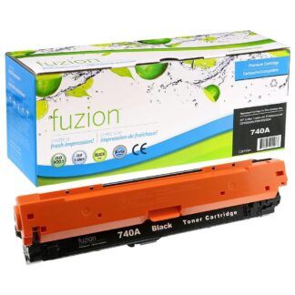 fuzion CE740ABK HP CE740A (307A) Remanufactured Toner - Black