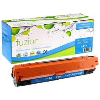 fuzion CE741AC HP CE741A (307A) Remanufactured Toner - Cyan