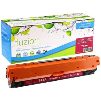 fuzion CE743AM HP CE743A (307A) Remanufactured Toner - Magenta