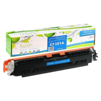 fuzion CF351AC HP CF351A (130A) Compatible Toner - Cyan