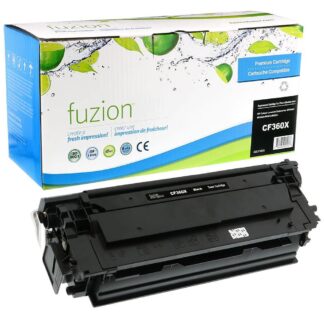 fuzion CF360XBK HP CF360X (508X) Remanufactured Toner - Black