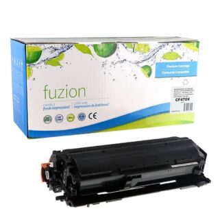 fuzion CF470XB HP CF470X (657X) Compatible Toner - Black