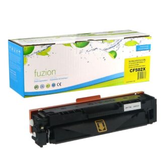fuzion CF502XY HP CF502X (202X) Compatible Toner - Yellow