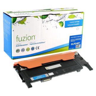 fuzion CLTC407SC Samsung CLTC407S Remanufactured Toner - Cyan