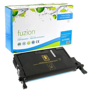 fuzion CLTC508LC Samsung CLTC508L Remanufactured Toner - Cyan
