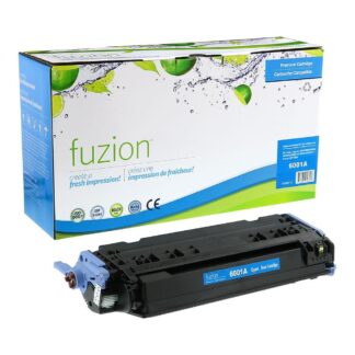 fuzion Q6001AC HP Q6001A (124A) Remanufactured Toner - Cyan