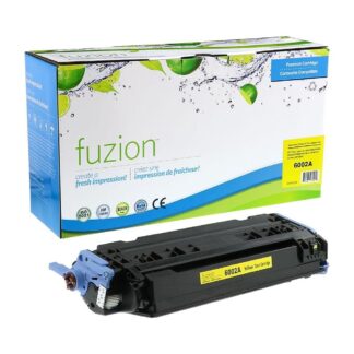 fuzion Q6002AY HP Q6002A (124A) Remanufactured Toner - Yellow