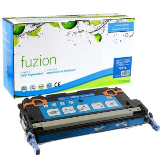 fuzion Q7581AC HP Q7581A (503A) Remanufactured Toner - Cyan
