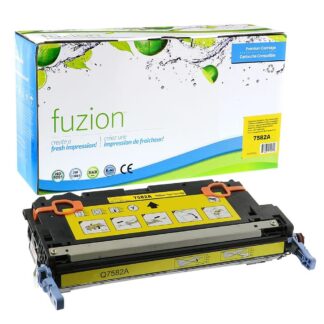 fuzion Q7582AY HP Q7582A (503A) Remanufactured Toner - Yellow