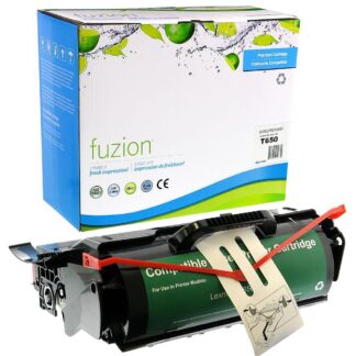 fuzion T650H21ABK Lexmark T650H21A Remanufactured Toner - Black