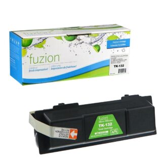 fuzion TK-132BK Kyocera Mita TK-132 Compatible Toner - Black
