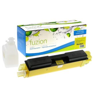 fuzion TK-592Y Kyocera TK-592Y Compatible Toner - Yellow