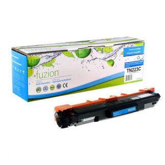 fuzion TN223C Brother TN223BK Compatible Toner - Cyan