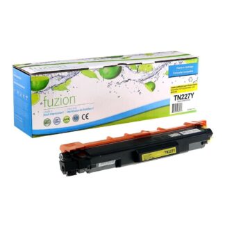 fuzion TN227Y Brother TN227Y Compatible Toner - Yellow
