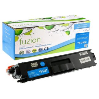 fuzion TN336C Brother TN336C Compatible Toner - Cyan