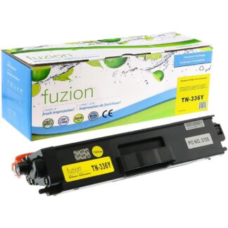 fuzion TN336Y Brother TN336Y Compatible Toner - Yellow