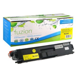 fuzion TN339Y Brother TN339Y Compatible Toner - Yellow