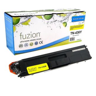 fuzion TN436Y Brother TN436Y Compatible Toner - Yellow