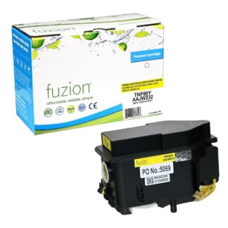 fuzion TNP80Y Konica Minolta TNP80Y Compatible Toner - Yellow