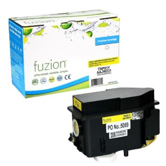 fuzion TNP81Y Konica Minolta TNP81Y Compatible Toner - Yellow