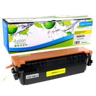 fuzion W2022XY HP W2022X (414X) Compatible Toner - Yellow