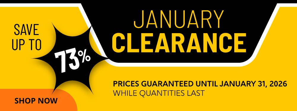 JANUARY CLEARANCE