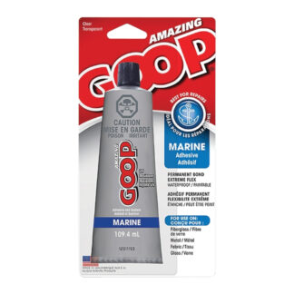 Amazing Goop 170035 109.4ml Permanent Bond Extreme Flex Waterproof & Paintable Marine Adhesive - Clear