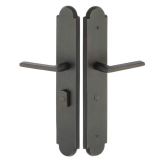 Emtek 1L1A12 17-1/2" Large Arched Sandcast Non-Keyed Passage Multi Point Lock Trim