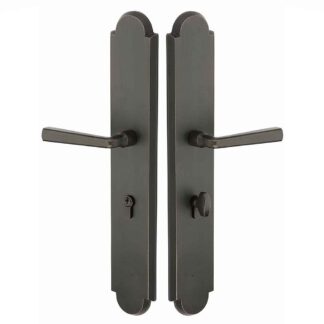 Emtek 1L1A51 17-1/2" Large Arched Sandcast Keyed Multi Point Lock Trim