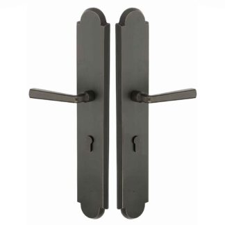 Emtek 1L1A52 17-1/2" Large Arched Sandcast Non-Keyed Passage Multi Point Lock Trim