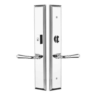 Emtek 1L1M21 17-1/2" Large Melrose Keyed Multi Point Lock Trim