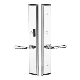 Emtek 1L1M22 17-1/2" Large Melrose Non-Keyed Passage Multi Point Lock Trim